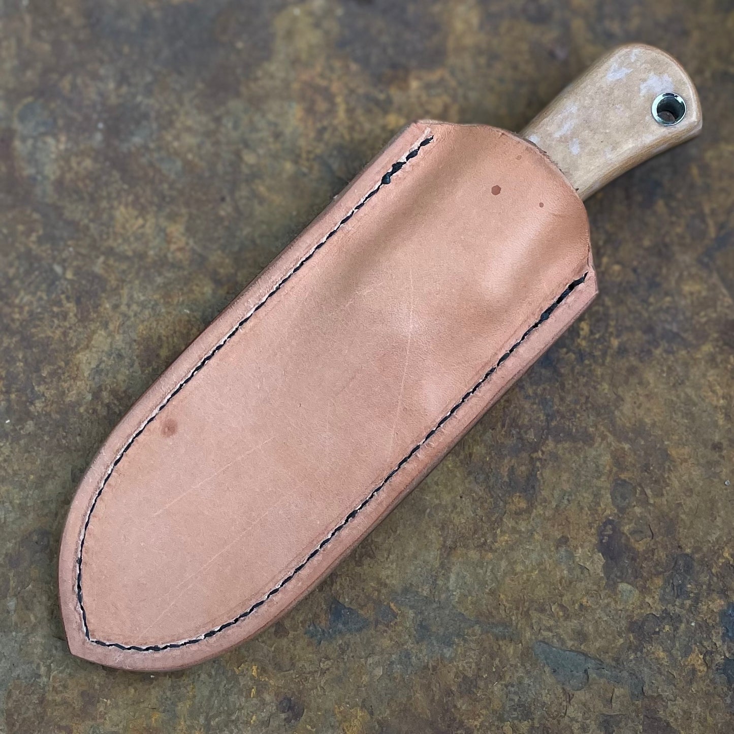 Pocket Knife in CPM154 w/ Tan Richlite