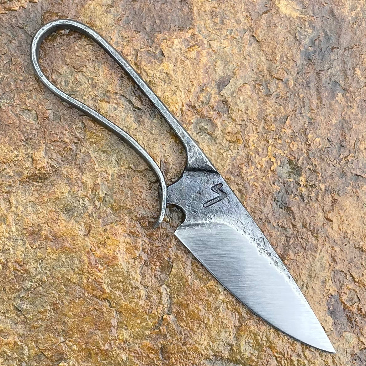 Blacksmith Pocket Knife (X-Rhea Style) 1080 Steel