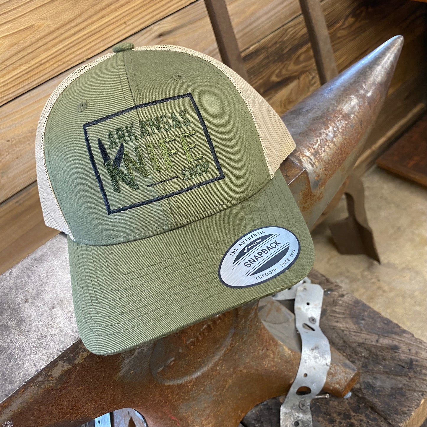 Embroidered Arkansas Knife Shop Cap