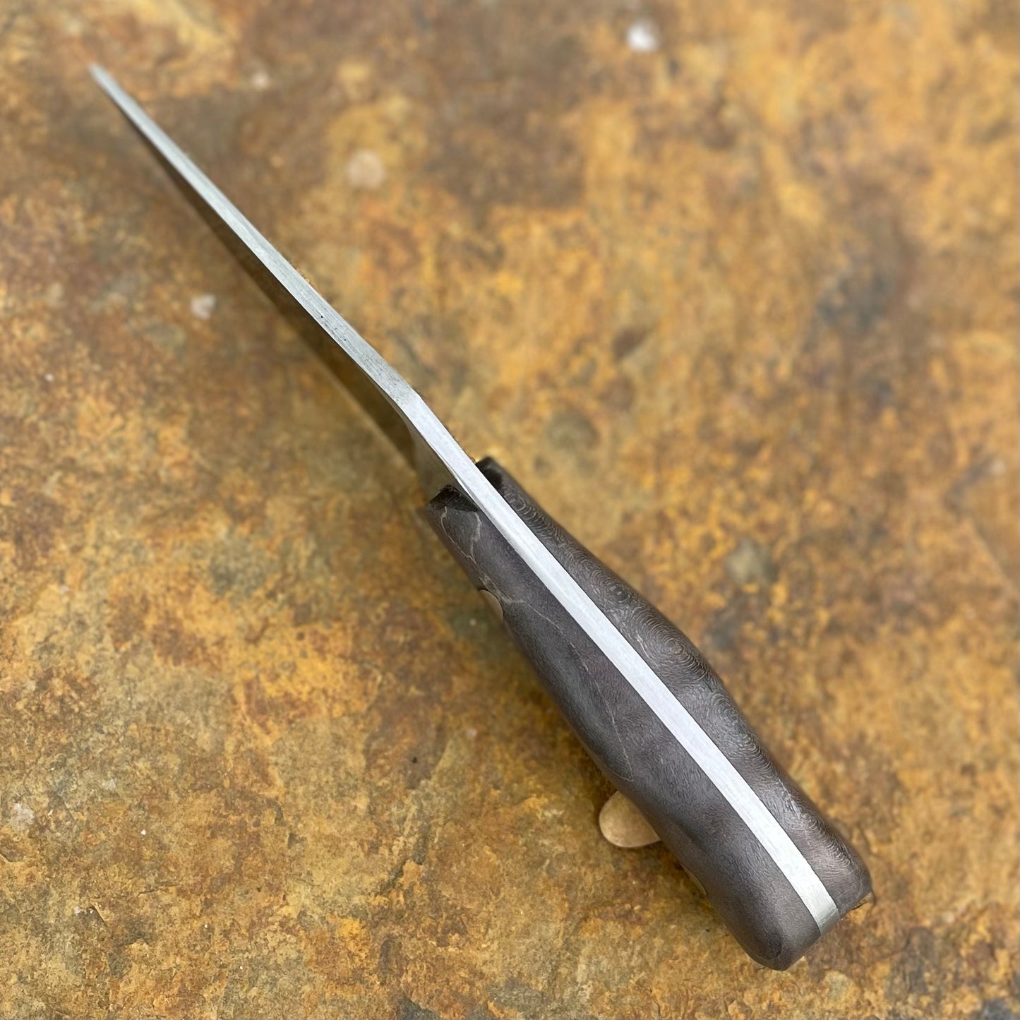 EDC in 80CrV2 w/ Dyed Black Maple