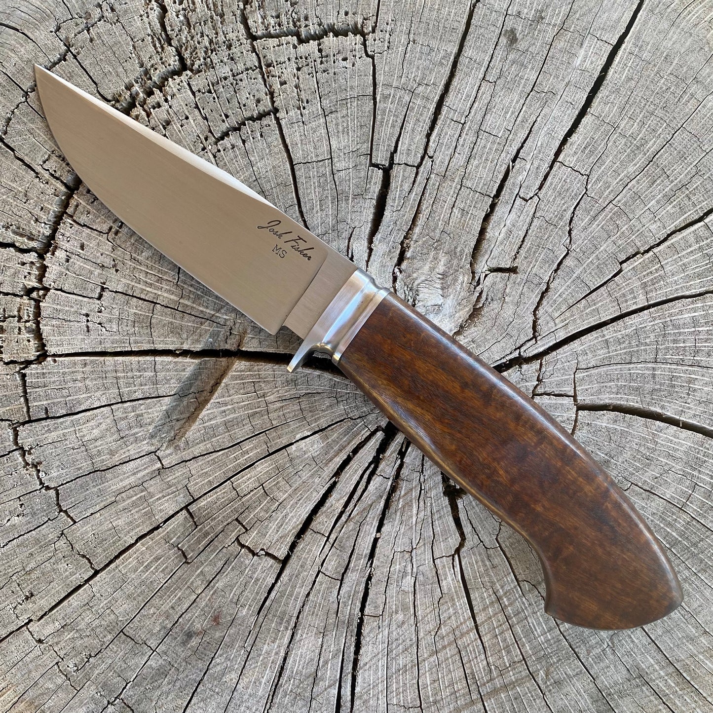 Forged Integral Hunter in 52100 w/ Ringed Gidgee