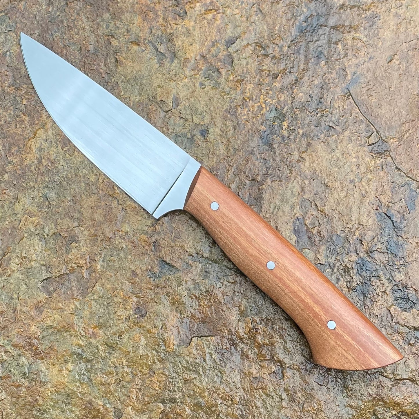 Hunter in 1080 w/ Stabilized Cherry Wood