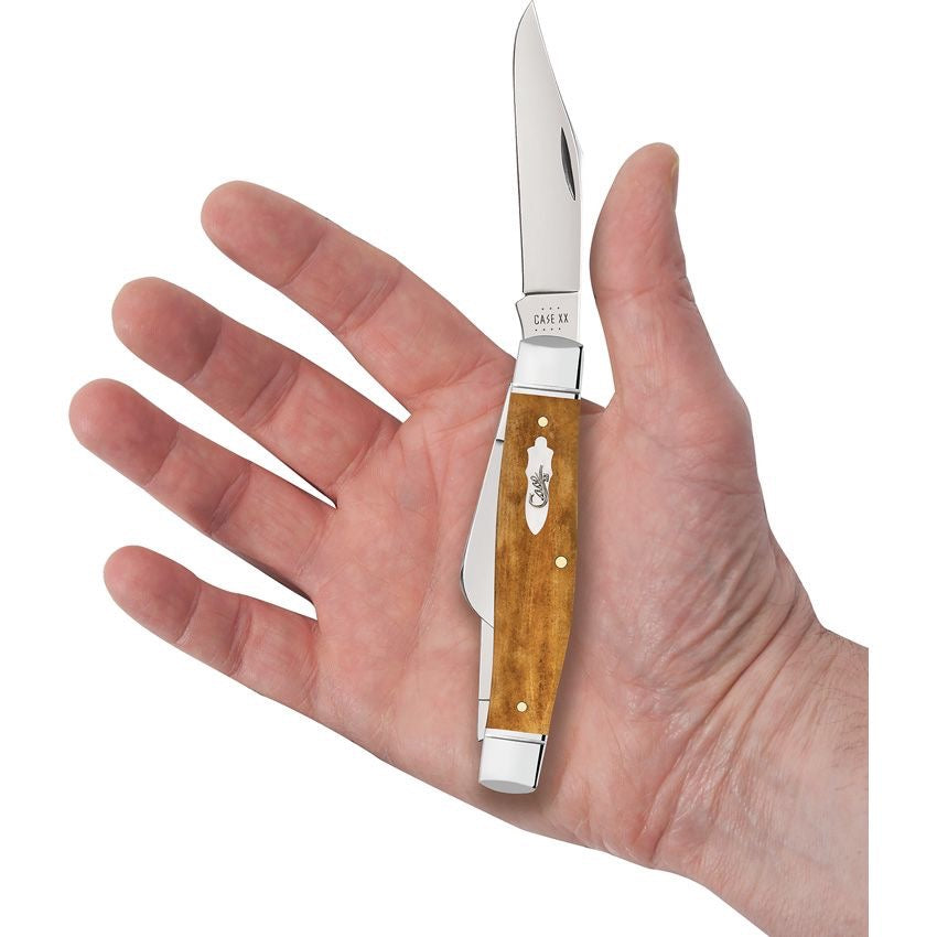 Case Cutlery Large Stockman Antique Bone