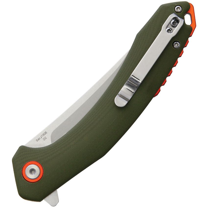 CJRB Gobi Linerlock Green G10/D2