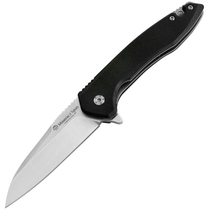 Maserin Sport Linerlock Black 440SS