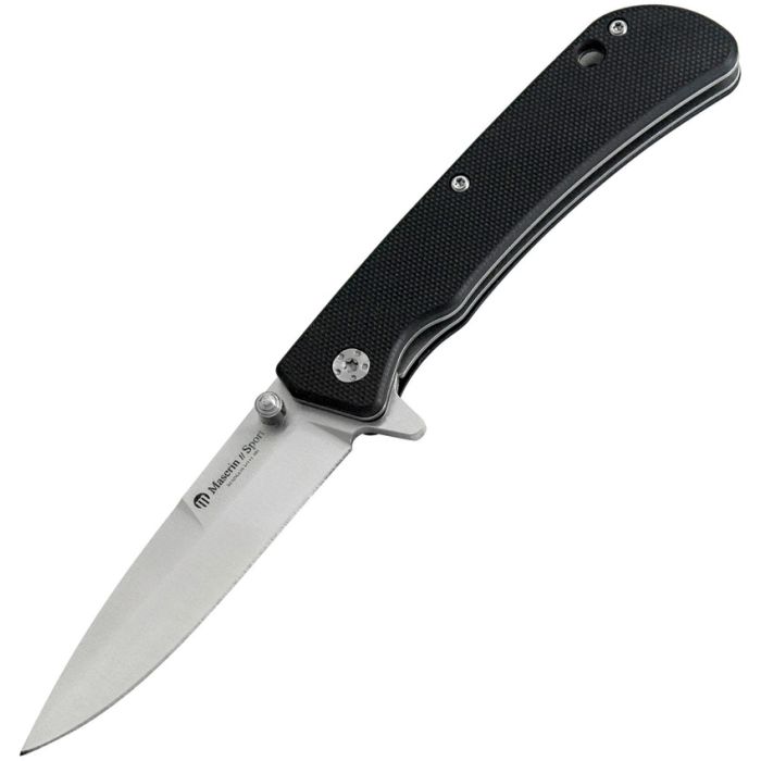 Maserin Sport Linerlock Black 440SS
