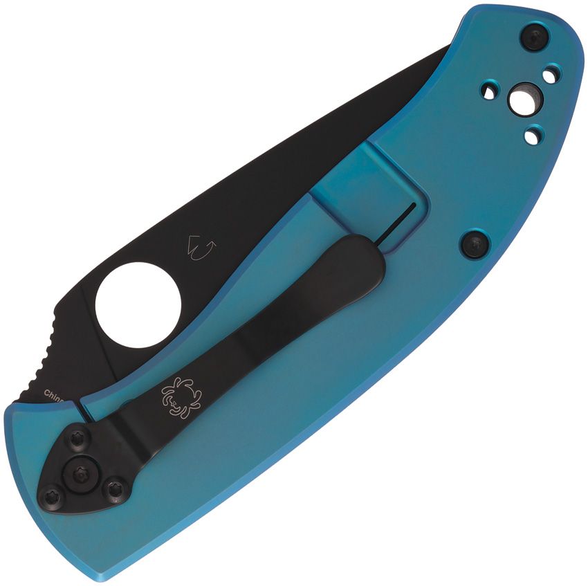 Spyderco Tenacious Titanium Blue/8Cr13MoV