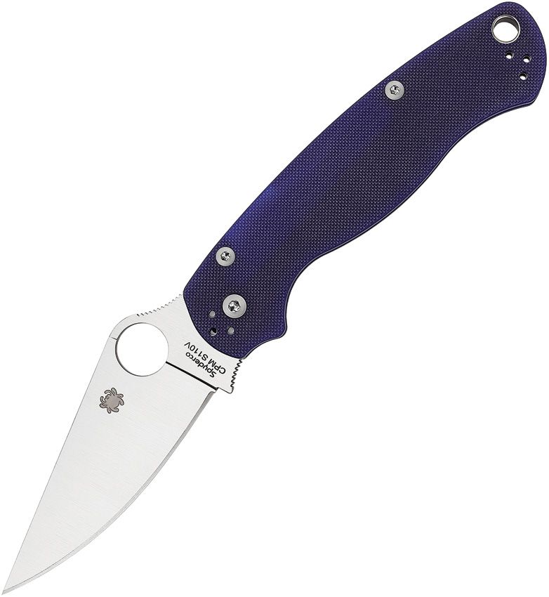 Spyderco Para Military 2 Blue G10/CPM S30V