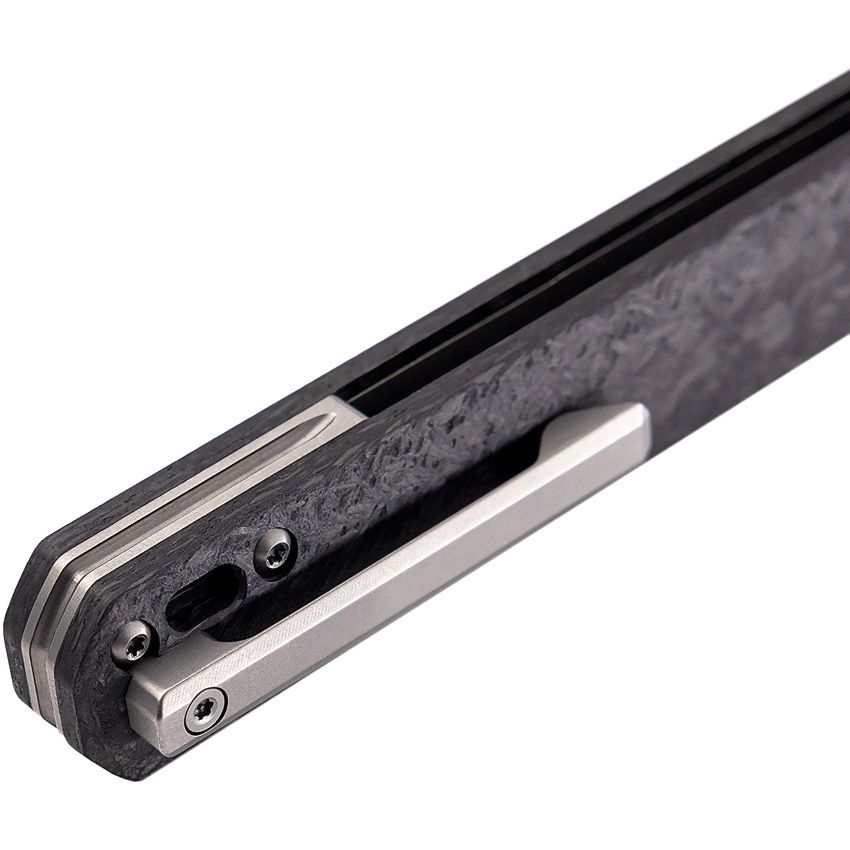Tekto F2 Bravo Linerlock Black CF/Silver D2
