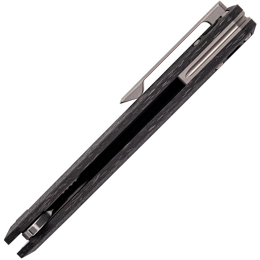 Tekto F2 Bravo Linerlock Black CF/Silver D2
