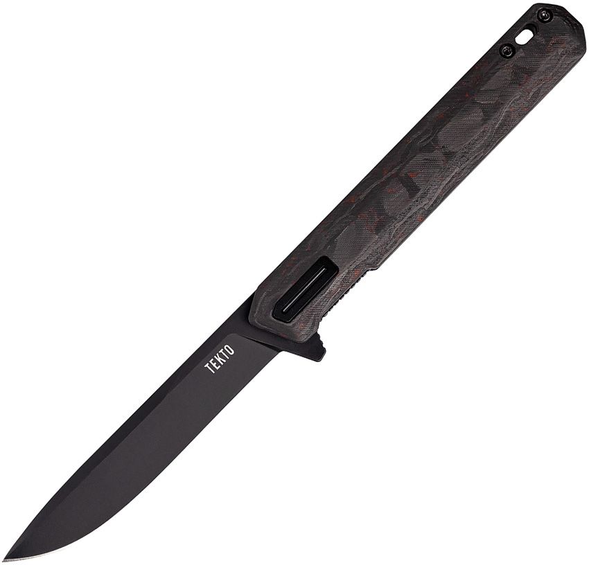 Tekto F2 Bravo Linerlock Ember CF/Black D2