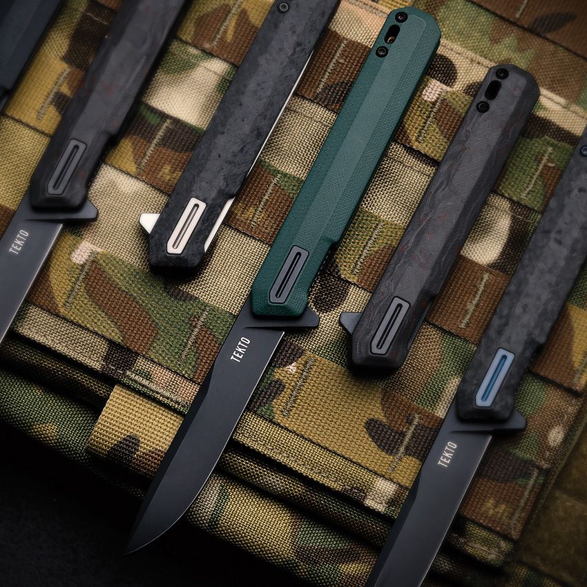 Tekto F2 Bravo Linerlock OD G10/Black D2
