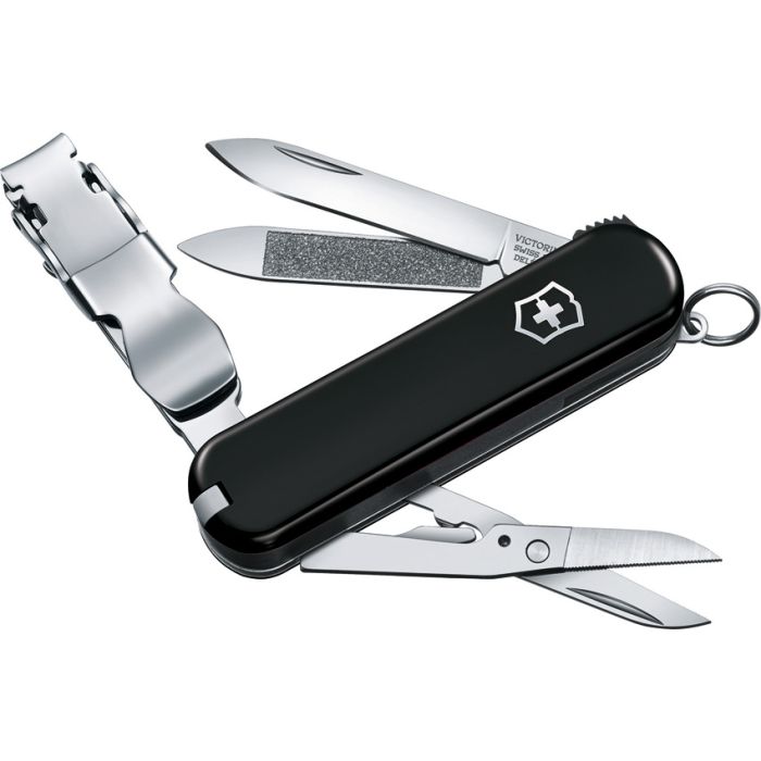 Swiss Army Knife Nail Clip 580 Black