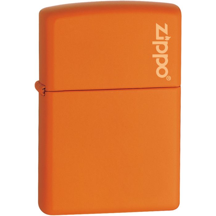 Zippo Orange Matte Lighter