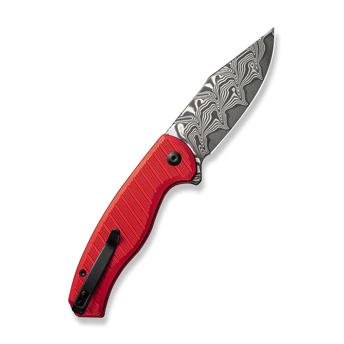 Civivi Stormhowl Button Lock Damascus