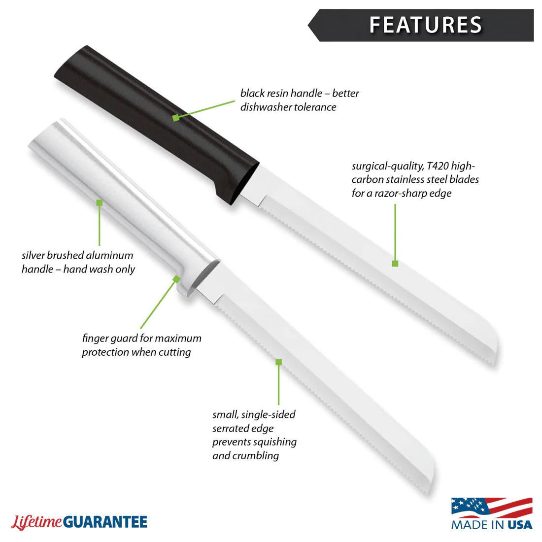 Rada Bread Knife 6 inch