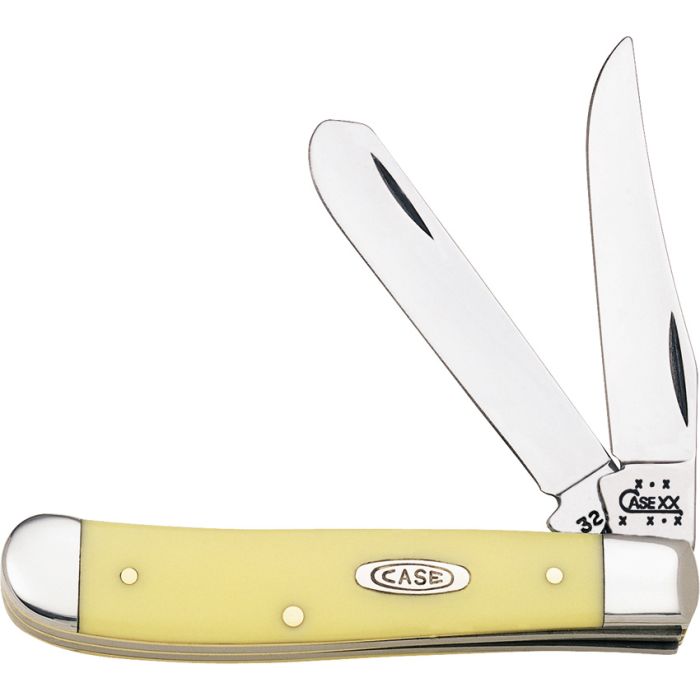 Case Cutlery Mini Trapper Yellow CS