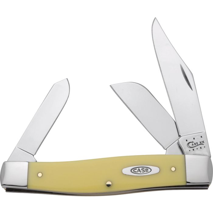 Case Cutlery Large Stockman Yellow CS