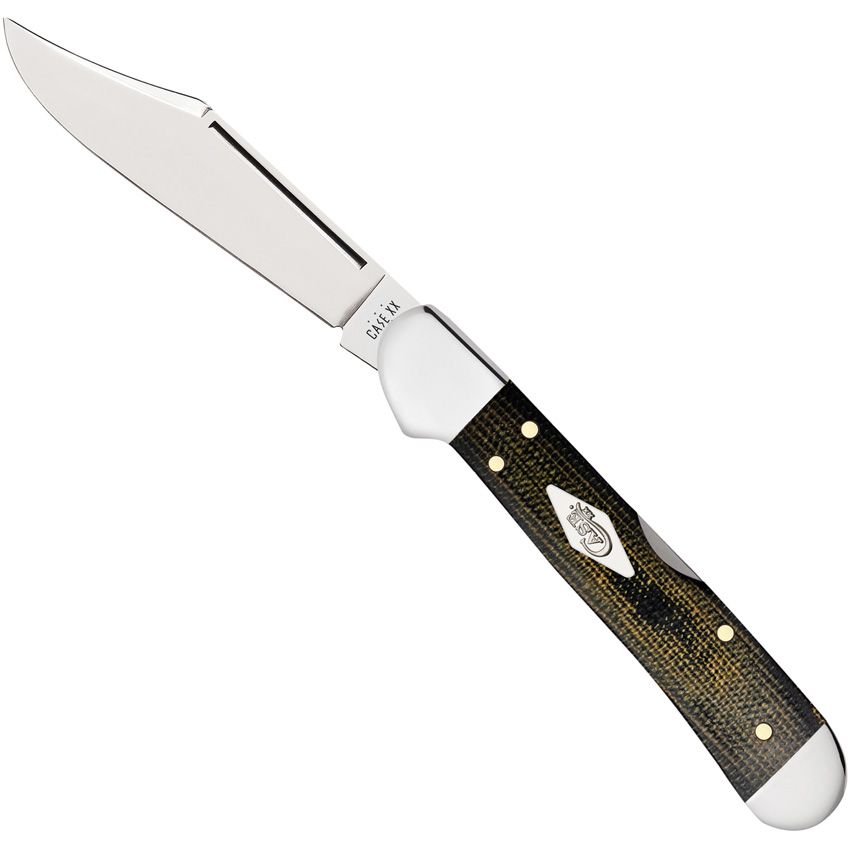 Case Cutlery Mini Copperlock Canvas Micarta