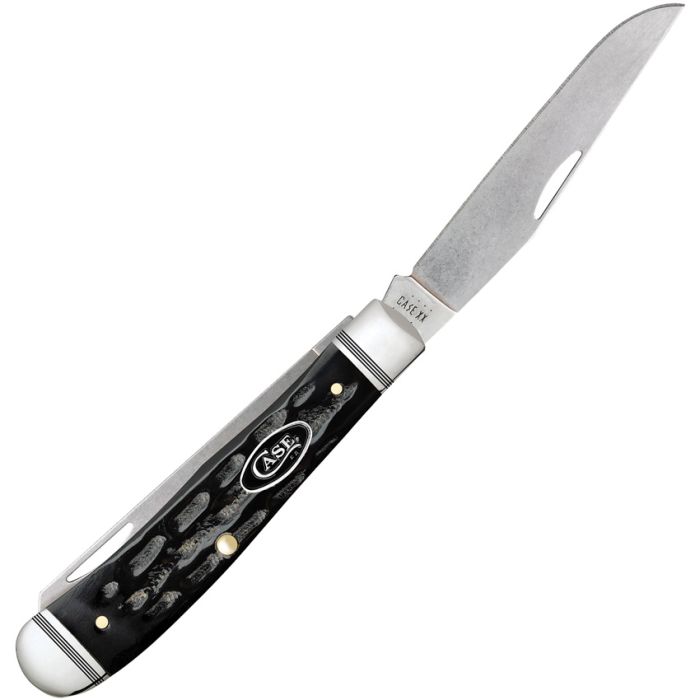 Case Cutlery Trapper Jigged Buffalo Horn S35VN