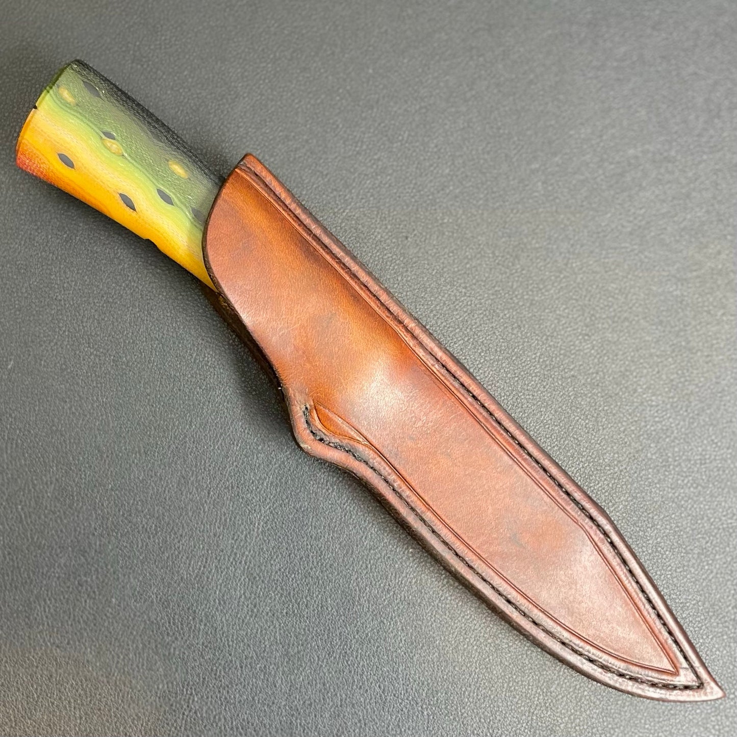 Damascus Tiger Trout B&T w/ G-Carta