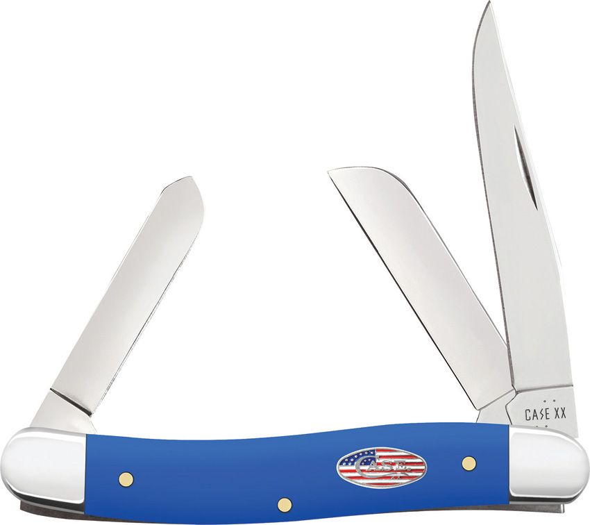 Case Cutlery Medium Stockman Royal Blue