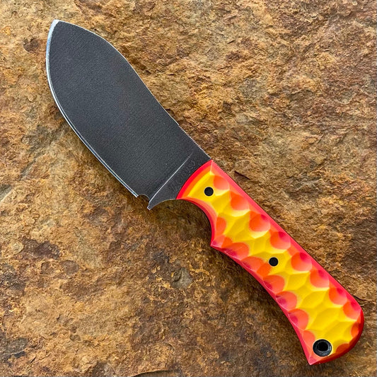 Nessmuk Pocket Knife in S35VN w/ Retro G10