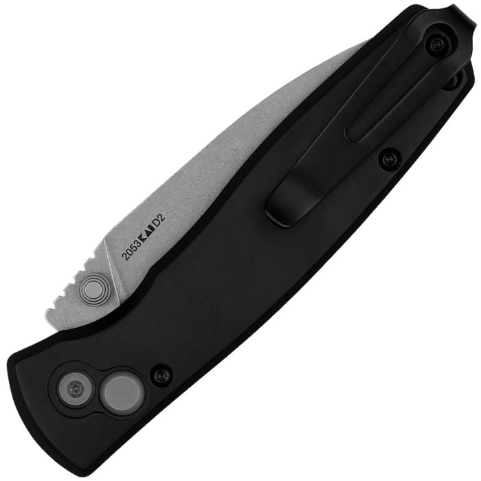 Kershaw Kindred Button Lock Black  D2