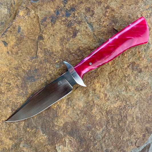 Lady Bowie in 1095 w/ Pink Resin