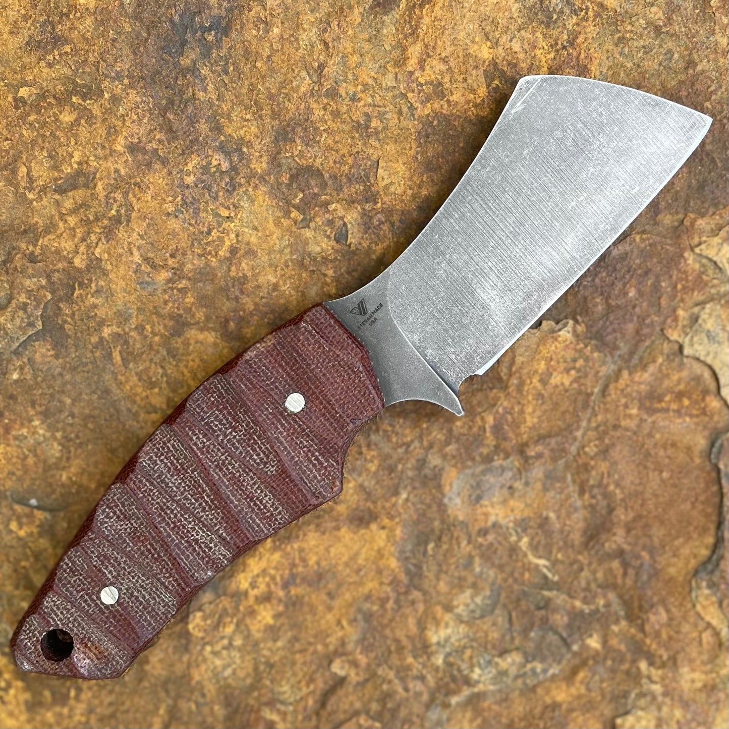 Beast of Bladenboro in 80CrV2 Black Cerakote - Natural