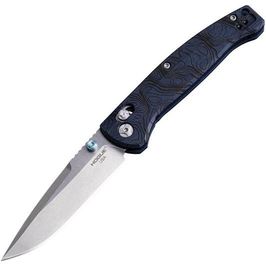 Hogue Mysto ABLE Lock Blue Richlite/Magnacut