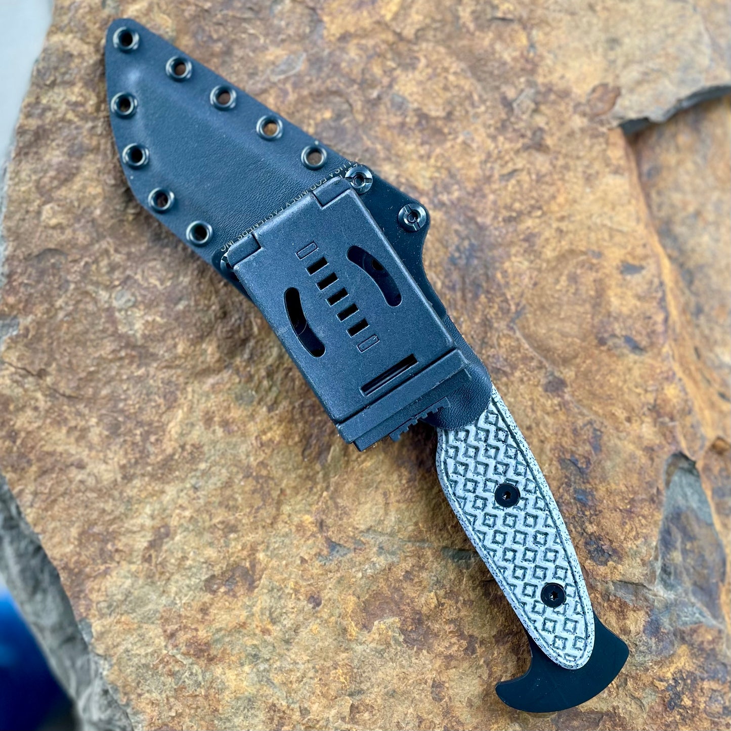 Mukatta in 80CrV2 Blk/Textured Grip-X