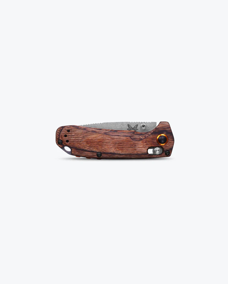 Benchmade North Fork (Drop Point) Stabilized Wood/S30V