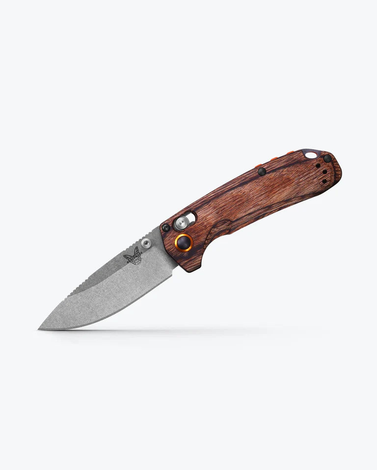 Benchmade North Fork (Drop Point) Stabilized Wood/S30V