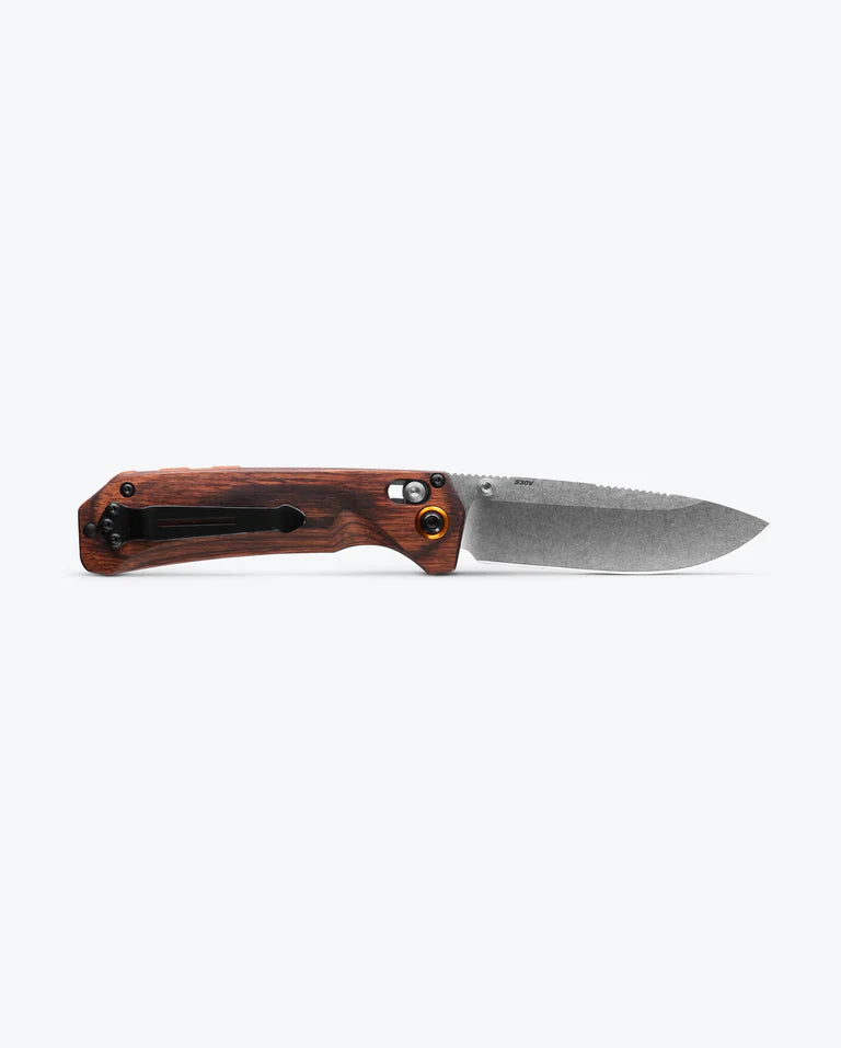 Benchmade Grizzly Creek (Drop Point) Stabilized Wood/S30V