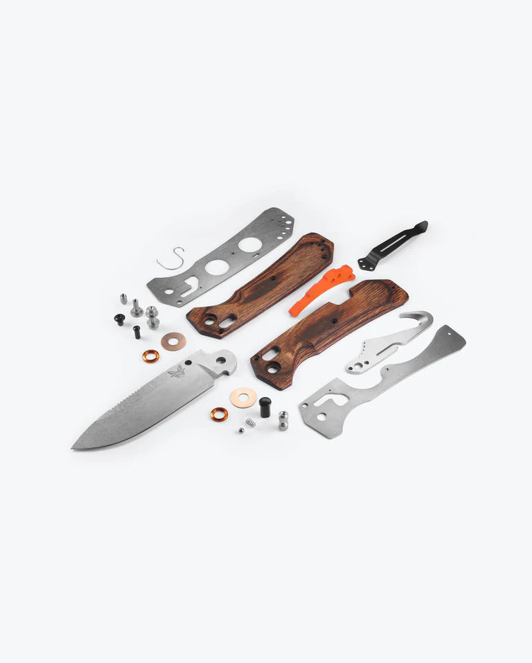 Benchmade Grizzly Creek (Drop Point) Stabilized Wood/S30V