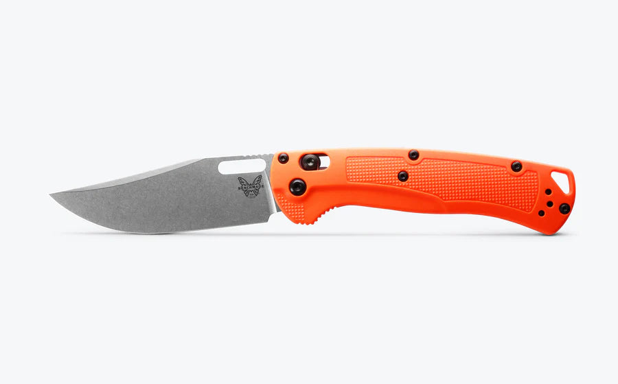 Benchmade Taggedout Orange Grivory/CPM154