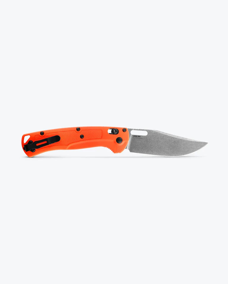 Benchmade Taggedout Orange Grivory/CPM154