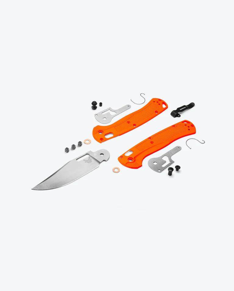 Benchmade Taggedout Orange Grivory/CPM154