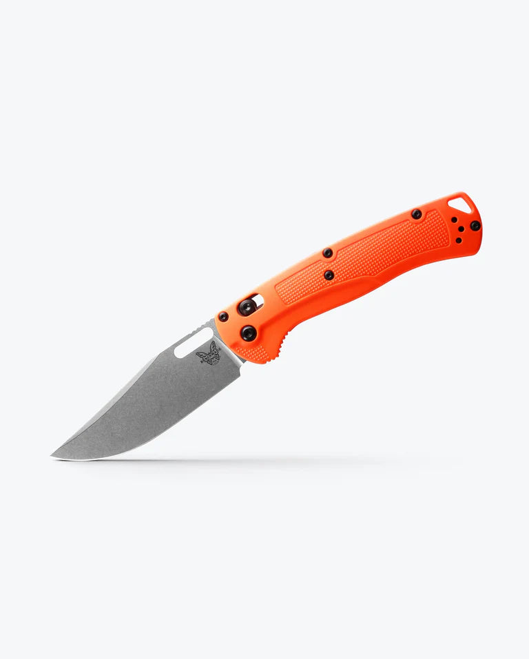 Benchmade Taggedout Orange Grivory/CPM154