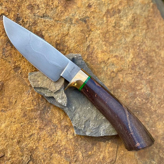 Hunter in Thermite Steel w/ Black Sycamore