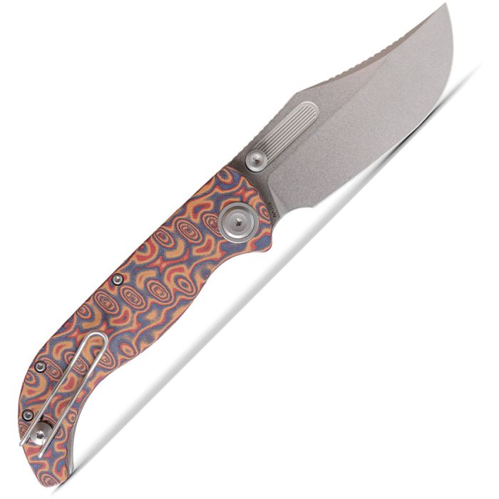 VOSTEED Naga Top Linerlock Raindrop/S35VN
