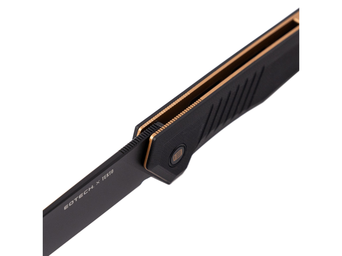 Tekto EOTECH F1 Alpha Linerlock Black G10/Bronze/Black D2