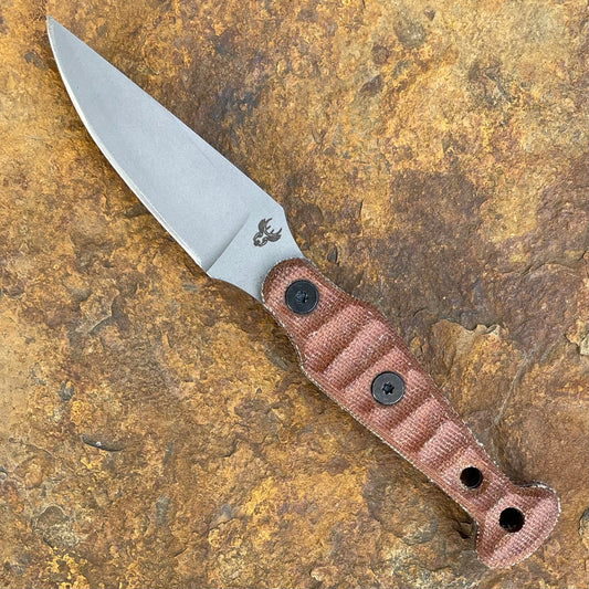 Jackalope in 80CrV2 Sandblasted - Natural