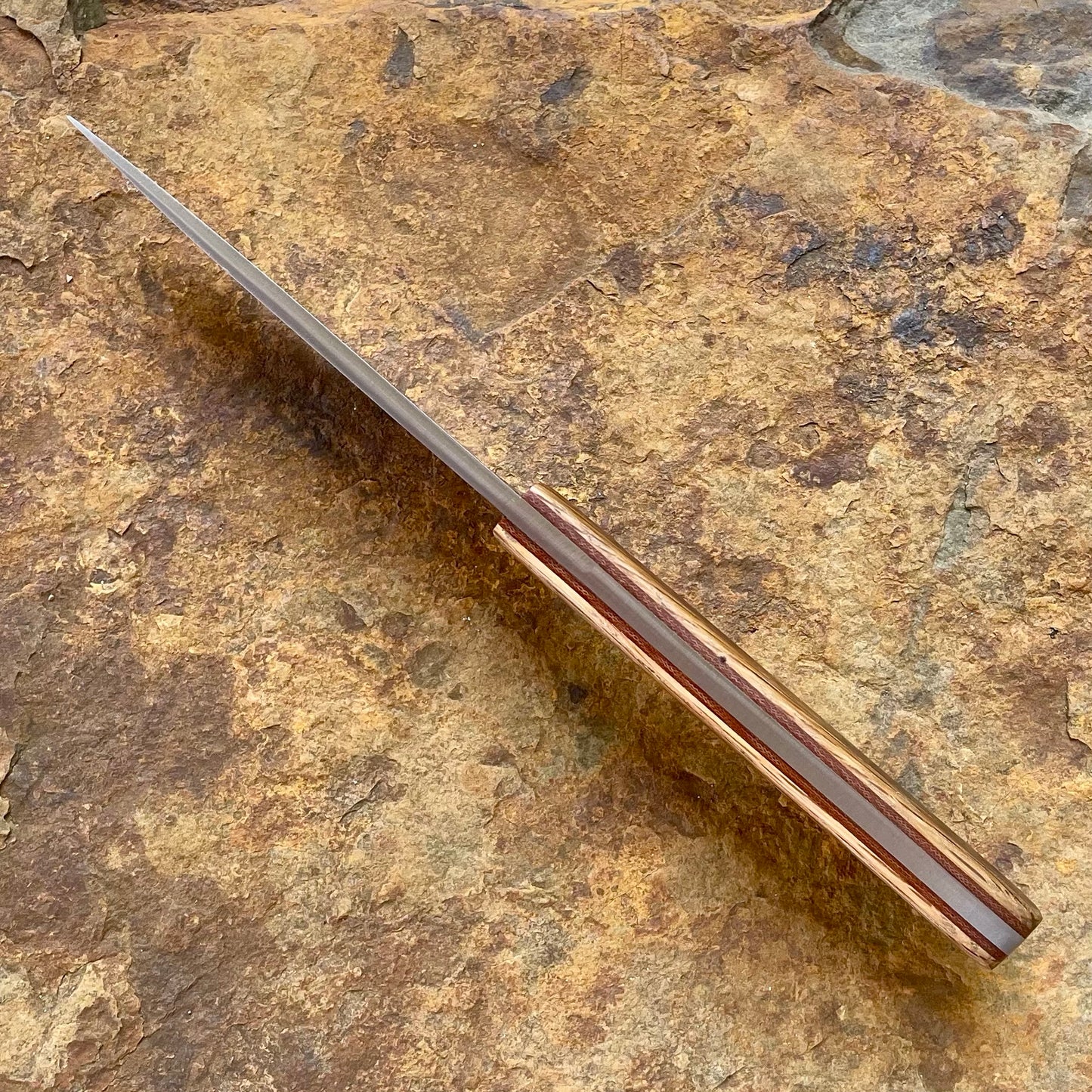 Hunter w/ Whiskey Barrel/Micarta Liners in 1080