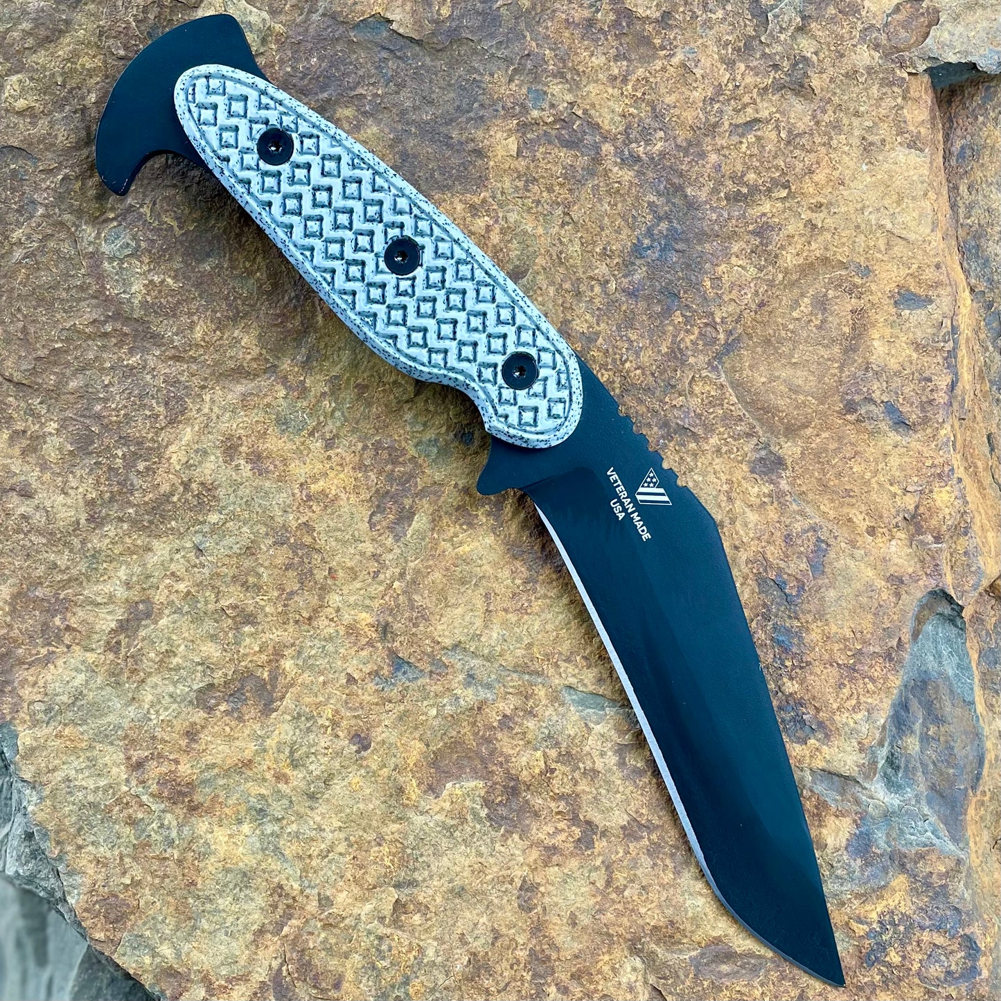 Mukatta in 80CrV2 Blk/Textured Grip-X
