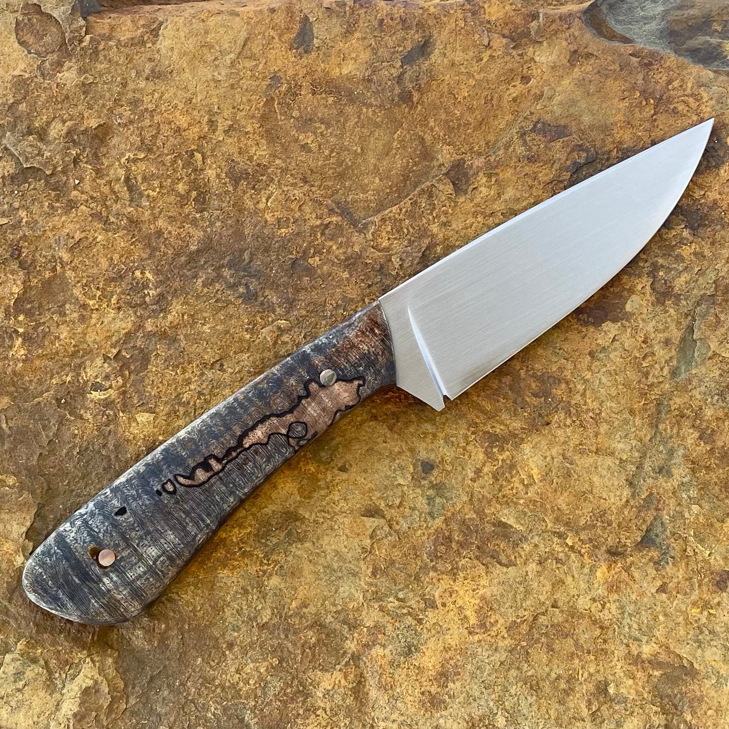 Hunter w/ K&G Spalted Curly Maple in 1080