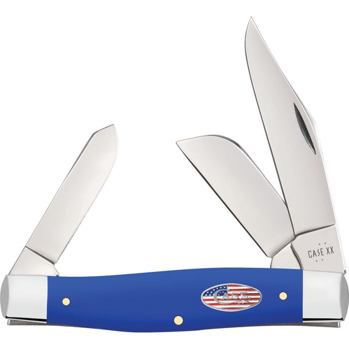 Case Cutlery Large Stockman Royal Blue