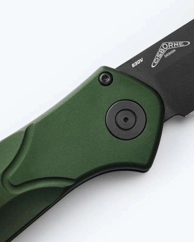 Benchmade Osborne Green Alum/S30V