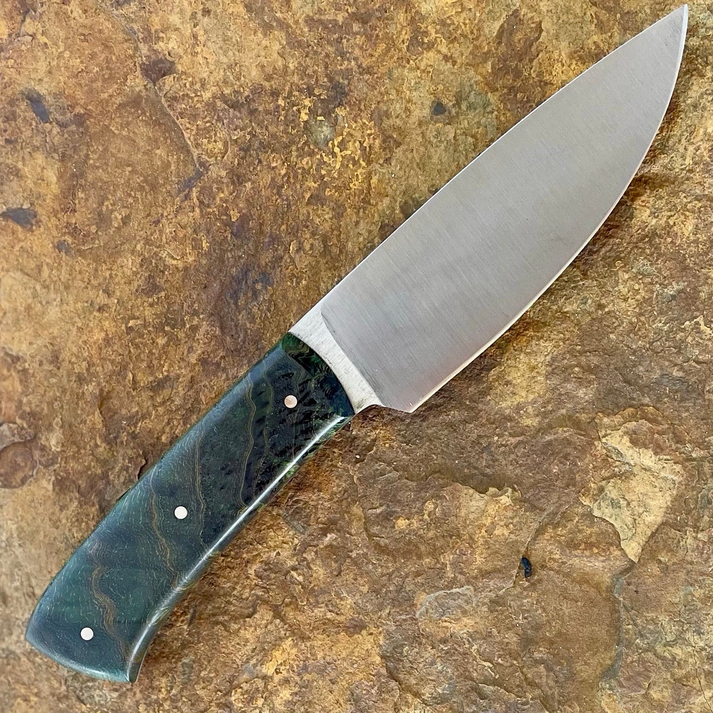 Hunter in 5160 w/ Green Maple Burl